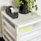 IRIS White 4-Drawer Desktop Plastic Drawer Organizer